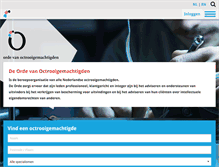 Tablet Screenshot of octrooigemachtigde.nl